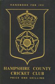 HAMPSHIRE COUNTY CRICKET CLUB ILLUSTRATED HANDBOOK 1951