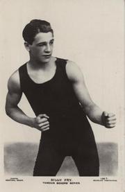 BILLY FRY (WALES) BOXING POSTCARD