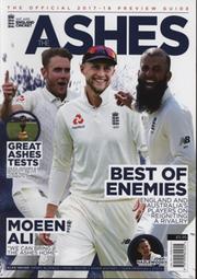  AUSTRALIA V ENGLAND 2017/18 CRICKET BROCHURE