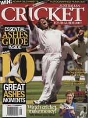 AUSTRALIA V ENGLAND 2006/07 CRICKET BROCHURE