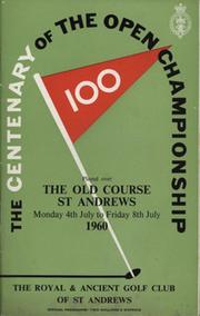 OPEN CHAMPIONSHIP 1960 (ST. ANDREWS) GOLF PROGRAMME