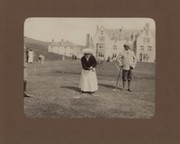 GOLF AND TENNIS PHOTOGRAPH ALBUM (AVIEMORE & BEDFORD) 1907-08