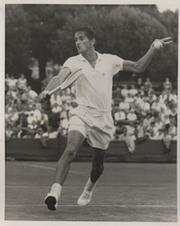 MAL ANDERSON 1959 (EASTBOURNE) TENNIS PHOTOGRAPH