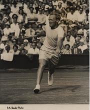 JOHN BROMWICH 1949 (WIMBLEDON QUARTER FINAL) TENNIS PHOTOGRAPH