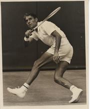 PANCHO GONZALES 1969 (WIMBLEDON 4TH ROUND) TENNIS PHOTOGRAPH