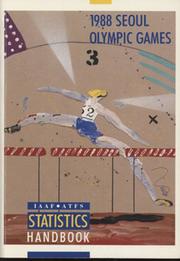 IAAF/ATFS STATISTICS HANDBOOK - 1988 SEOUL OLYMPIC GAMES