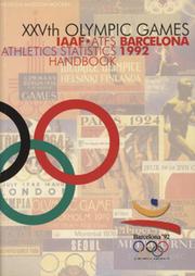 ATHLETICS STATISTICS HANDBOOK - XXVTH OLYMPIC GAMES, BARCELONA 1992