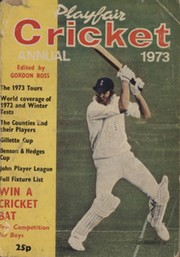 PLAYFAIR CRICKET ANNUAL 1973