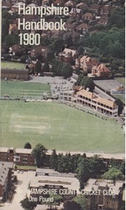 HAMPSHIRE COUNTY CRICKET CLUB ILLUSTRATED HANDBOOK 1980