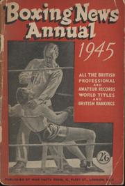 BOXING NEWS ANNUAL 1945