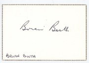 BRIAN BOOTH (AUSTRALIA) CRICKET AUTOGRAPH