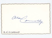 ALAN CONNOLLY (AUSTRALIA) CRICKET AUTOGRAPH