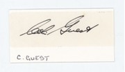 COLIN GUEST (AUSTRALIA) CRICKET AUTOGRAPH