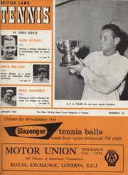 BRITISH LAWN TENNIS, INCORPORATING SQUASH - JANUARY TO DECEMBER 1964 (12 MAGAZINES)