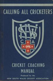 CALLING ALL CRICKETERS! - CRICKET COACHING MANUAL