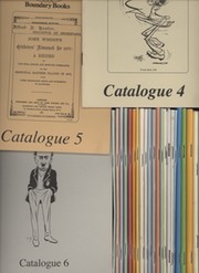 BOUNDARY BOOKS CRICKET CATALOGUES (VOLS. 3-29)