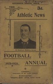 ATHLETIC NEWS FOOTBALL ANNUAL 1902-03