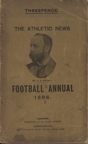 ATHLETIC NEWS FOOTBALL ANNUAL 1896