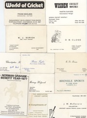 CRICKET RELATED BUSINESS CARDS X 12 (INCLUDING EDRICH & CLOSE)