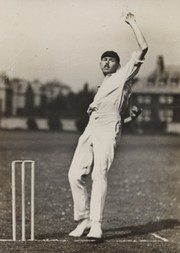 CHARLES "FATHER" MARRIOTT (KENT & ENGLAND) CRICKET PHOTOGRAPH