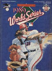 1989 WORLD SERIES BASEBALL OFFICIAL PROGRAM