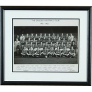 CHELSEA 1951-52 FOOTBALL PHOTOGRAPH