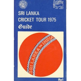 SRI LANKA CRICKET TOUR 1975: GUIDE