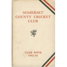 SOMERSET COUNTY CRICKET CLUB YEARBOOK 1953-54