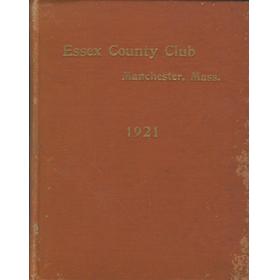 ESSEX COUNTY CLUB (GOLF COURSE), MANCHESTER, MASSACHUSETTS 1921