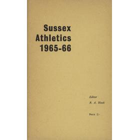 SUSSEX ATHLETICS 1965-66