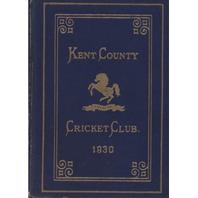 KENT COUNTY CRICKET CLUB 1930 [BLUE BOOK]