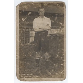 WILLIAM JAMES MINTER (TOTTENHAM HOTSPUR) FOOTBALL POSTCARD