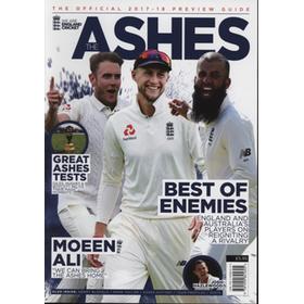  AUSTRALIA V ENGLAND 2017/18 CRICKET BROCHURE