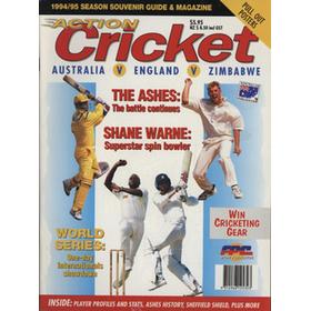 AUSTRALIA V ENGLAND 1994-95 CRICKET TOUR BROCHURE