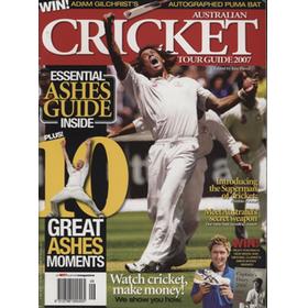 AUSTRALIA V ENGLAND 2006/07 CRICKET BROCHURE