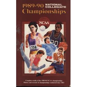 NATIONAL COLLEGIATE CHAMPIONSHIPS 1989-90