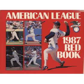 1987 AMERICAN LEAGUE RED BOOK