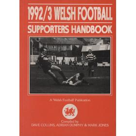 1992/93 WELSH FOOTBALL SUPPORTERS HANDBOOK