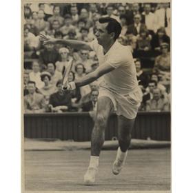 MERVYN ROSE 1958 (WIMBLEDON SEMI FINAL) TENNIS PHOTOGRAPH