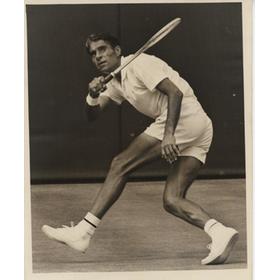 PANCHO GONZALES 1969 (WIMBLEDON 4TH ROUND) TENNIS PHOTOGRAPH