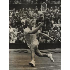 LEW HOAD 1957 (WIMBLEDON) TENNIS PHOTOGRAPH