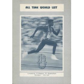 ALL TIME WORLD LIST (1996 EDITION)