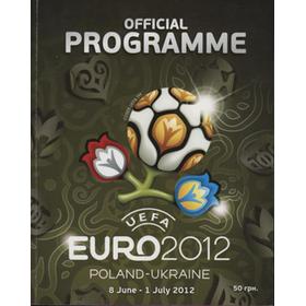 EURO 2012 (POLAND-UKRAINE) OFFICIAL TOURNAMENT PROGRAMME