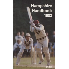 HAMPSHIRE COUNTY CRICKET CLUB ILLUSTRATED HANDBOOK 1983