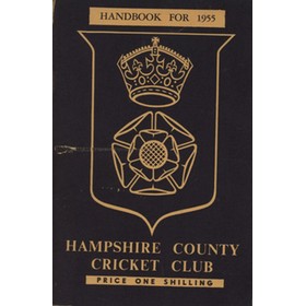 HAMPSHIRE COUNTY CRICKET CLUB ILLUSTRATED HANDBOOK 1955