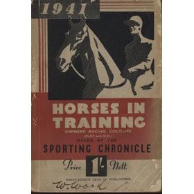 HORSES IN TRAINING - FOR 1941