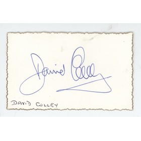 DAVID COLLEY (AUSTRALIA) CRICKET AUTOGRAPH