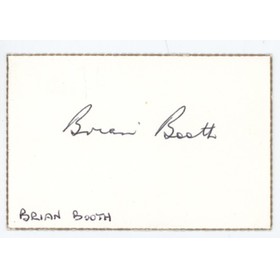 BRIAN BOOTH (AUSTRALIA) CRICKET AUTOGRAPH