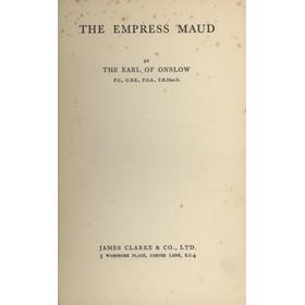 THE EMPRESS MAUD