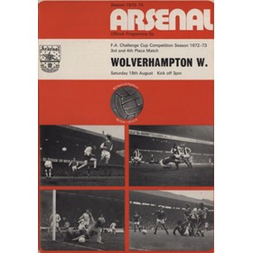 ARSENAL 1973-74 BOUND SET OF HOME FOOTBALL PROGRAMMES